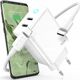 Ładowarka Jellico JELLICO Mocna ładowarka sieciowa 40W 2xUSB C   kabel USB C - Lightning