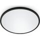 Lampa sufitowa Signify WiZ SuperSlim Deckenleuchte Tunable White 3800lm Schwarz