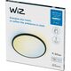 Lampa sufitowa Signify WiZ SuperSlim Deckenleuchte Tunable White 3800lm Schwarz