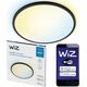 Lampa sufitowa Signify WiZ SuperSlim Deckenleuchte Tunable White 3800lm Schwarz