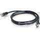 C2G Kabel / 1 m Mlded/Btd Black CAT5E PVC UTP PA