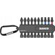 Bahco Bahco Smūginių antgalių rinkinys 50mm, 10vnt, su karabinu, PH,PZ,TORX