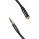 Kabel Vention Przedłużacz audio TRRS 3,5mm męski do 3,5mm żeński 1m Vention BHCBF czarny