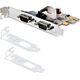 Adapter USB StarTech StarTech 21050-PC-SERIAL-LP adapter Wewnętrzny Seryjny