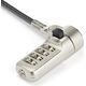 Organizer StarTech StarTech LTLOCKNBL zapięcie do kabli Czarny, Srebrny 2,043 m