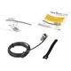 Organizer StarTech StarTech LTLOCKNBL zapięcie do kabli Czarny, Srebrny 2,043 m