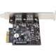 Adapter AV StarTech StarTech PEXUSB312A3 adapter Wewnętrzny USB 3.2 Gen 2 (3.1 Gen 2)