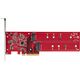 Kieszeń StarTech StarTech DUAL-M2-PCIE-CARD-B adapter Wewnętrzny M.2