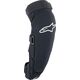 Alpinestars Ochraniacze na kolana i piszczele ALPINESTARS A-IMPACT PLASMA PRO KNEE SHIN PROTECTORS, Black White, Ochrona level 2 Rozmiar: XL