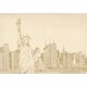 MFP paper papeteria LUX 5+10 (New York) 5550318