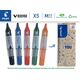 Pilot Pilot V-Board Master, 5 pc(s), Black, Blue, Green, Orange, Red, Chisel tip, Assorted colours, Plastic, Round