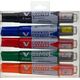 Pilot Pilot V-Board Master, 5 pc(s), Black, Blue, Green, Orange, Red, Chisel tip, Assorted colours, Plastic, Round