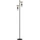 Lampa podłogowa EGLO EGLO TOWNSHEND 1 GULV 2L SORT/TRÆ FSC