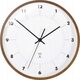 TFA Tfa Funk-Wanduhr mit Holzrahmen (Ø x T) 25.5 cm x 5 cm (98.1097)