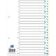 Segregator Elba Elba 400020999, Alphabetic tab index, Polypropylene (PP), White, Portrait, A