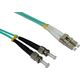 EFB EFB Elektronik O0313.10, 10 m, OM3, LC, ST, Hane/Hane, Turkos