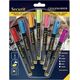 Securit Securit Original SMA100, Blue, Green, Orange, Pink, Red, Violet, Yellow, 7 pc(s)