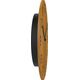 Unilux Unilux Palma, Wall, Quartz clock, Round, Bamboo, Wood, Retro