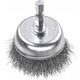 KWB kwb Cup brush, Cup brush, 6 mm, 5 cm, 0.3 mm, Metal, Stone, Metal