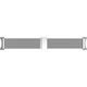 Samsung Samsung GP-TYR870SAASW, Band, Smartwatch, Silver, Samsung, Galaxy Watch4, Metal