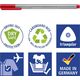 Staedtler STAEDTLER Fineliner triplus, 8 + 2 Celebration-Set Strichstärke: 0,3 mm, dreieckig, DRY SAFE, sortiert in gelb, - 1 Stück (334 BK10TA)