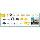 Brio BRIO - Builder Volvo Wheel Loader ( 34598 ) /Building and Construction Toys