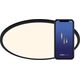Lampa sufitowa Nordlux Nordlux Smart Light - Oja Plafond - Ø60 cm - Sort