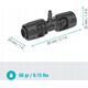 Gardena Gardena T-Joint, Joint connector, Drip irrigation system, Plastic, Black, Male/Male, 1 pc(s)
