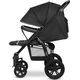 Wózek Lionelo Wózek spacerowy Annet Tour Black Carbon Lionelo
