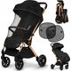 Wózek Lionelo Wózek spacerowy Cloe Black Onyx Lionelo