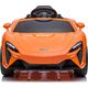 McLaren Artura na akumulator dla dzieci Pomarańczowy + Napęd 4x4 + Pilot + Wolny Start + EVA + Audio LED