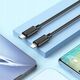 Kabel USB Hoco USB-C - USB-C 1 m Czarny (HOCOACC8)