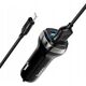 Ładowarka Hoco HOCO ładowarka samochodowa 2x USB + kabel USB A do iPhone Lightning 8-pin 2,4A Z40 czarna