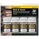 Vallejo Vallejo: 73.191 - Pigment Set - Mud & Sand (4x35 ml)