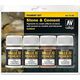 Vallejo Vallejo: 73.192 - Pigment Set -Stone & Cement (4x35 ml)