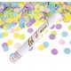 AMSCAN Armatka konfetti Multicolor Pastel papier okrągły 60cm 9916474
