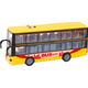 LeanToys Autobus Piętrowy 1:16 Światła Dźwięki Napęd Żółty