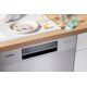 Zmywarka Gorenje Gorenje | Dishwasher | GS643E90X | Free standing | Width 59.9 cm | Number of place settings 16 | Number of programs 6 | Energy efficiency class E | Display | AquaStop function | Silver