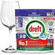 Lumarko Dreft Platinum 75szt Tabletki Do Zmywarki Lemon 1118g Lumarko!