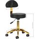 Activeshop Taboret kosmetyczny AM-304G złoto czarny