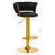 Activeshop 4Rico Hoker barowy QS-B313a aksamit czarny