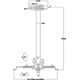 MultiBrackets Multibrackets M Universal Projector Ce