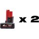 Wiertarko-wkrętarka Milwaukee MILWAUKEE.DRIVEN UD.M12FPD2-402X 45Nm 2x4.0Ah