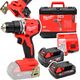 Wiertarko-wkrętarka Milwaukee MILWAUKEE.DRIVEN UD.M18BLPDRC-422C 60.5Nm 1x4.0Ah+1x2.0Ah BL