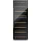 Caso Caso | Smart Wine Cooler | WineExclusive 126 | Energy efficiency class G | Free standing | Bottles capacity 126 bottles | Cooling type Compressor technology | Juodas