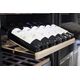 Caso Caso | Smart Wine Cooler | WineExclusive 126 | Energy efficiency class G | Free standing | Bottles capacity 126 bottles | Cooling type Compressor technology | Juodas