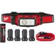 Latarka Milwaukee USB įkraunamas prožektorius ant galvos MILWAUKEE L4 HL2-301