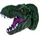 Jokomisiada Dinozaur T-REX Rękawica Gumowa Pacynka na rękę Głowa dinozaura ZA4757