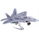 Jokomisiada Zestaw klocków samolot odrzutowiec model F-22 1:100 ZA5027