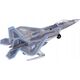Jokomisiada Zestaw klocków samolot odrzutowiec model F-22 1:100 ZA5027